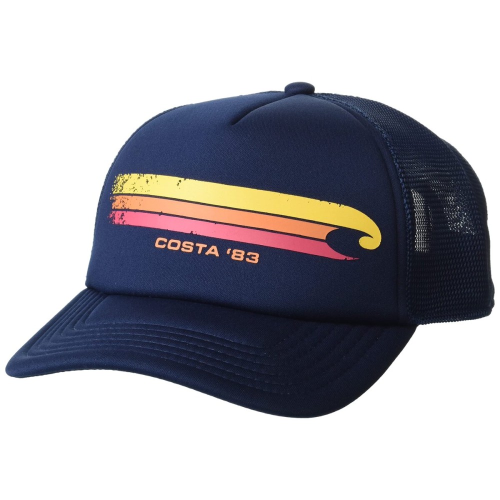 Costa Del Mar Womens Hang Loose Foam Front Trucker Cap, Navy, One Size US
