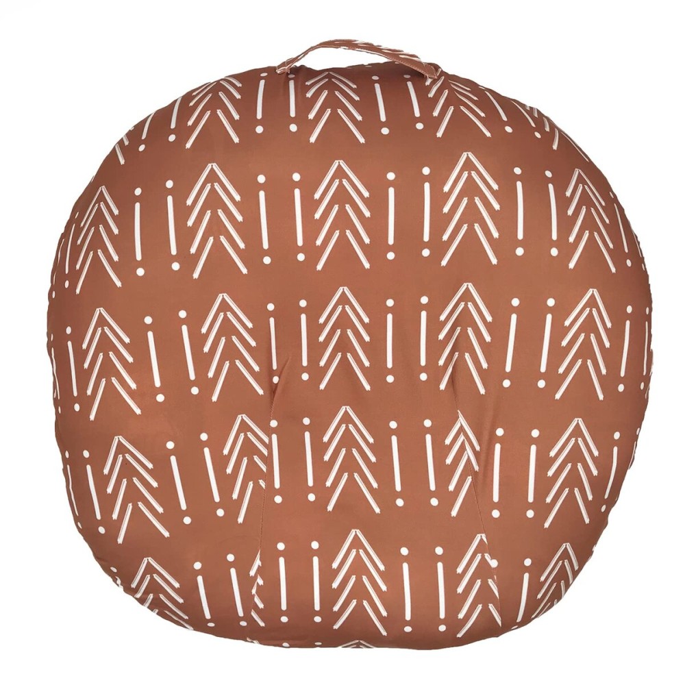 Newborn Lounger Cover for Original Baby Pillow (Rust)