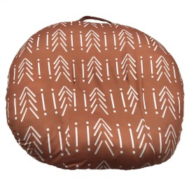 Newborn Lounger Cover for Original Baby Pillow (Rust)