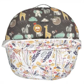 Original Newborn Lounger Cover - Garden Flowers