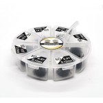 GorgeousLash 1200 Fans, Mixed 8D, 7D, 6D, 5D, 4D, 3D, Curl D or C Lashes, 0.07mm Diameter. Ready to ship.Handmade and Gorgeously-Crafted! (Curl D, 5D-Length 09-16mm)