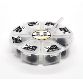 GorgeousLash 1200 Fans, Mixed 8D, 7D, 6D, 5D, 4D, 3D, Curl D or C Lashes, 0.07mm Diameter. Ready to ship.Handmade and Gorgeously-Crafted! (Curl D, 5D-Length 09-16mm)