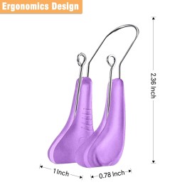 AMIJEAL Nose Shaper Clip - Up Lifting Clip, Pain-Free Soft Silicone Nose Slimming Device, Bridge Straightener Corrector Beauty Tool