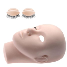 6 Pairs Replacement Eyelids For Mannequin Head Eyelids Realistic Eyelids Silicone Practice Eyelash Training Eyelids Removable Eyelids with Lashes for Lash Practice Eyelash Extensions 6 Pairs Replacement Eyelids For Mannequin Head Eyelids Realistic Eyelids Silicone Practice Eyelash Training Eyelids Removable Eyelids with Lashes for Lash Practice Eyelash Extensions