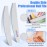 Nail File 12 PCS Professional Reusable 180/240 Grit Double Sides Washable Nail File Manicure Tools for Natural Nails and Acrylic Nails Tools Suit for Home Salon