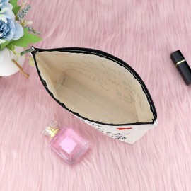 Sfodiary Cousin Birthday Gift Makeup Bags for Women Sister Best Friend Travel Cosmetic Pouch Friendship Christmas Graduation Gift for Bestie Sister