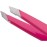 Amorux Eyebrow Tweezers For Women Facial Hair Professional hair removal Stainless Steel Tweezers for Ingrown Facial Hair, Splinter, and Daily Beauty (Black) (Pink)
