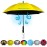Breeze Life Original Mister Breeze, Sun Umbrella with Fan and Mister, Umbrella Mister with Built-in Fan, For Festivals, Beach and more. (Yellow)
