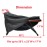 Mini Lustrous Weight Bench Cover, Adjustable Exercise Workout Bench Cover, Waterproof 600D Oxford Fabric for Indoor and Outdoor Use, 50 L x 23 W x 17 HBlack