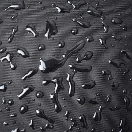 Mini Lustrous Weight Bench Cover, Adjustable Exercise Workout Bench Cover, Waterproof 600D Oxford Fabric for Indoor and Outdoor Use, 50 L x 23 W x 17 HBlack