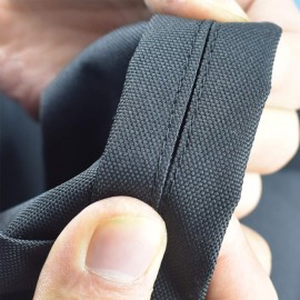 Mini Lustrous Weight Bench Cover, Adjustable Exercise Workout Bench Cover, Waterproof 600D Oxford Fabric for Indoor and Outdoor Use, 50 L x 23 W x 17 HBlack