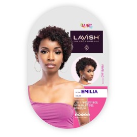Janet Collection Lavish 100% Virgin Human Hair Wig - EMILIA (DYF1B/30)