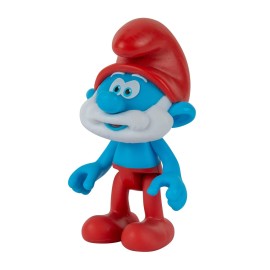 The Smurfs GARGAMEL VS Smurfs 6 Figure Multipack - Features 2-Inch Smurfette, Papa Smurf, Brainy Smurf, Baby Smurf, Azrael, 3-Inch Gargamel - Authentic Details, Blue