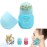 Rcool Ice Face Roller & Gua Sha,Face Massager,Facial Beauty Ice Roller Skin Care Tools,Skin Care Products-for Face&Eyes,Remove Fine Lines,Shrink Pores,Reduce Acne and Lubricate The Skin. (Blue)