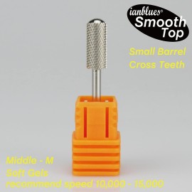 ianblues Nail Drill Bit, Small Barrel Smooth Top, Professional E-Filing for Acrylics and Gel nails, Slim edition, 3/32 (Middle -M) ianblues Nail Drill Bit, Small Barrel Smooth Top, Professional E-Filing for Acrylics and Gel nails, Slim edition, 3/32 (Middle -M)
