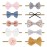 DRESHOW BQUBO Baby Girl Headbands with Bows Nylon Hairbands Handmade Hair Accessories for Newborn Infant Toddlers 10 Pack