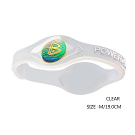 Power Balance The Original Genuine Performance Wristband, Silicone Rubber Wristbands Bracelets Sports Bracelets Wristband for Men Women, 3 in Rubber Bracelets, Size of MM and LM19.0CM/L20.5CM