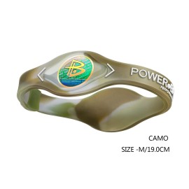 Power Balance The Original Genuine Performance Wristband, Silicone Rubber Wristbands Bracelets Sports Bracelets Wristband for Men Women, 3 in Rubber Bracelets, Size of MM and LM19.0CM/L20.5CM