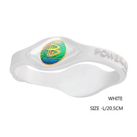 Power Balance The Original Genuine Performance Wristband, Silicone Rubber Wristbands Bracelets Sports Bracelets Wristband for Men Women, 3 in Rubber Bracelets, Size of MM and LM19.0CM/L20.5CM