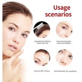 High Frequency Facial Wand/Machine with 5 Argon Parts Skin Care Tool for Wrinkles Reducing Face Skin Tightening. High Frequency Facial Wand/Machine with 5 Argon Parts Skin Care Tool for Wrinkles Reducing Face Skin Tightening.