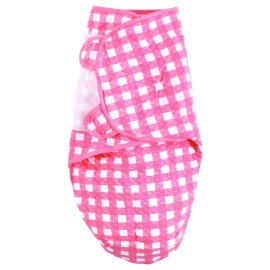 Hudson Baby Unisex Baby Quilted Cotton Swaddle Wrap 3pk, Girl Farm Animals, 0-3 Months