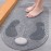 Shower Mat Foot Scrubber, Non-slip Bath Mat for Tub with Suction Cups, Shower Floor Bath Tub Mat with Feet Scrub Stone, 32 X 16 inch