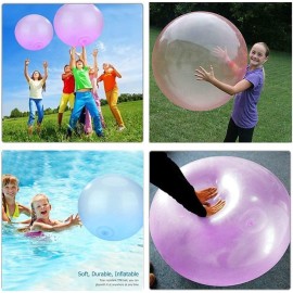 2 pcs Bubble Ball Toy for Kids 27inch Inflatable W..