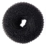 Hair Donut Bun Maker, Ring Style Bun, Chignon Hair Increase Doughnut Shaper for Thick and Long Hair (XX-Large, 5.5 Inch/Black)