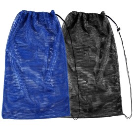 2 Packs Mesh Gear Bag for Snorkel Equipment, Overs..