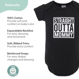 The Peanutshell Baby Layette Gift Set for Baby Girls - 23 Piece New Born Girl Gift Set, Clothes & Newborn Essentials Must Haves - Girl Clothes 0-3 Months - Black & White