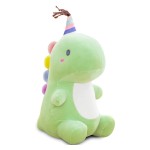 HENXING 10in Dinosaur Plush Toys, Cute Stuffed Animal Toy, Soft Dinosaurs Plush Doll Gifts for Boys Girls Adults Christmas Birthday Gifts Perfect Present