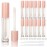 COSIDEA 14pcs empty 8ml big wand lip gloss tube concealer tube packing (pink)