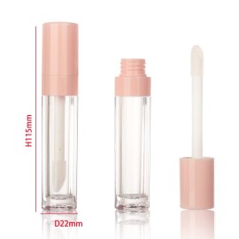 COSIDEA 14pcs empty 8ml big wand lip gloss tube concealer tube packing (pink) COSIDEA 14pcs empty 8ml big wand lip gloss tube concealer tube packing (pink)