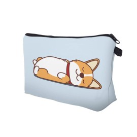 Deanfun Makeup Case Small, Cosmetic Zipper Bag Waterproof for Purse Mini, Women Cute Traveling Accessories Pouch for Ladies Thanksgiving Christmas Gifts(D2-55061)