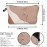 Deanfun Makeup Case Small, Cosmetic Zipper Bag Waterproof for Purse Mini, Women Cute Traveling Accessories Pouch for Ladies Thanksgiving Christmas Gifts(D2-55419)
