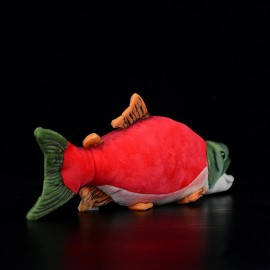 ZHONGXIN 15 Cute Sockeye Salmon Plush Toy, Stuffed Animal for Kids, Deep Sea Collection Gift (Sockeye Salmon)