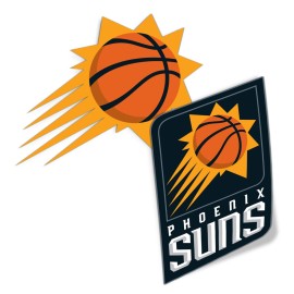 Desert Cactus Phoenix Suns Sticker NBA Officially ..