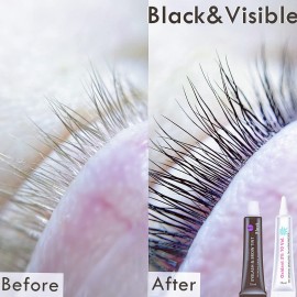 Lash T-i-n-t Kit Black, 15ml Eyelash D-y-e, Full Brow T.i.n.t. Set With Tools, DIY Eyelash Eyebrow T-i-n-ting Makeup At Home, Be Voluminous And Energetic For 6 Weeks(Black Stain Mascara Look) Lash T-i-n-t Kit Black, 15ml Eyelash D-y-e, Full Brow T.i.n.t. Set With Tools, DIY Eyelash Eyebrow T-i-n-ting Makeup At Home, Be Voluminous And Energetic For 6 Weeks(Black Stain Mascara Look)