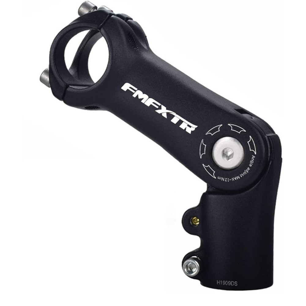 OSAGIE Bike Stem, Aluminum Alloy MTB Stem, Mountain Bike Stem for 28.6mm (1-1/8) Handlebar of Bicycle, Road Bike, MTB, BMX, Cycling(0~90 31.8x90mm)