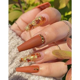 Nail Art Maple Leaf Flake 20gram Glitter Fall Leaves Metallic 3D Maple Leaf Shaped Red Yellow Orange Mixed Design Confetti -Maple Spangles for Women Girls Manicure Kit Decorations (2 Pot) Nail Art Maple Leaf Flake 20gram Glitter Fall Leaves Metallic 3D Maple Leaf Shaped Red Yellow Orange Mixed Design Confetti -Maple Spangles for Women Girls Manicure Kit Decorations (2 Pot)