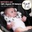 KAKIBLIN Baby Travel Pillow, Pillow for Head and Neck, Upgraded Baby Neck Support Pillow for Car Seat,Pushchair,Travel (Bear)