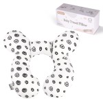 KAKIBLIN Baby Neck Pillow, Baby Head Pillow, Upgraded Travel Support Pillow for Carseat, Newborn Neck Support for Car Seat,Pushchair (Snail)