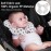 KAKIBLIN Baby Neck Pillow, Baby Head Pillow, Upgraded Travel Support Pillow for Carseat, Newborn Neck Support for Car Seat,Pushchair (Snail)