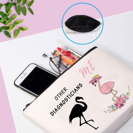 GJTIM Diagnostician Gift School Diagnostician Gift Other Diagnostician Me Diag Appreciation Makeup Bag for SPED (Other Diagnostician Me)
