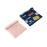 Esembly Petite Pouch, 2-Pack, A Tiny Waterproof Reusable Bag for Cloth Wipes, Disposable Wipes and Snacks, Travel Friendly, One Size, Brushstroke + Confetti