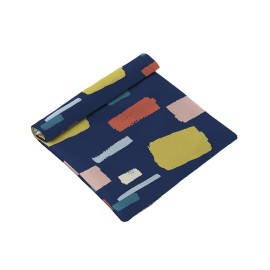 Esembly Petite Pouch, 2-Pack, A Tiny Waterproof Reusable Bag for Cloth Wipes, Disposable Wipes and Snacks, Travel Friendly, One Size, Brushstroke + Confetti