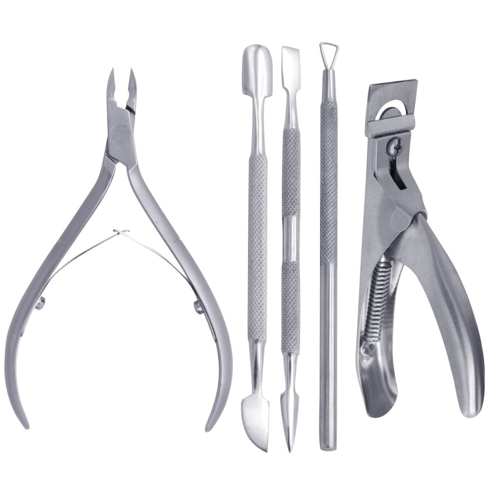 G4 Vision Acrylic Nail Clipper, Acrylic Nail Cutter Fake Nail Clippers False Artificial Nail Clipper Tip Trimmer Art Manicure Tools (Combo 01)