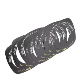 10pcs Professional Wax Warmer Collar, Wax Heater Protective Ring Accessory for Most Standard Size Wax Heaters ()