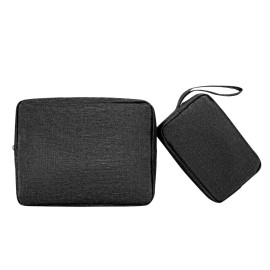 2 Pieces Small Zippered Pouch, Portable Electronics Organizer, Toiletry Carry Bag Mini Cosmetic Makeup Bag, Coin Purse Wallet, Make up Case for Purse,Storage Bag Travel Accessories, Small Packing Cube