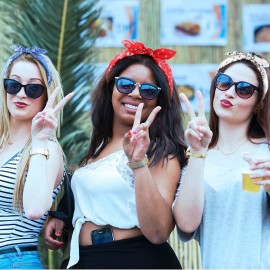 TOBATOBA Bandana Headband for Women Knotted Bow Headbands for Women Elastic Paisley Headband Vintage Rabbit Ear Bow Headband Wide Top Knot Headband Turban Headwraps Cute Hair Band for Women Girls 6Pcs